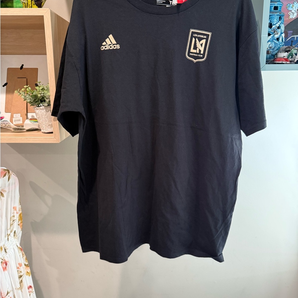 Adidas MLS Los Angeles Football Club Number 10 Vera Black Teeβ